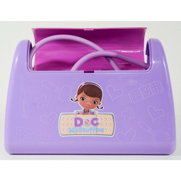 Disney Doc McStuffins Doctors Medical Kit Bag w/ 4 Medical Tools & 9" Doll Toy - Picture 6 of 8